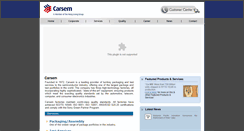 Desktop Screenshot of carsem.com